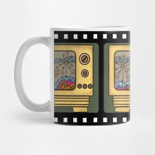 Old TV... Cinema... Mug